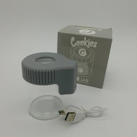 Cookies LED Magnifying Jar