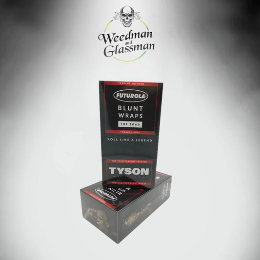 Futurola Tyson Infused Blunt Wraps "The Toad" 25 pack box