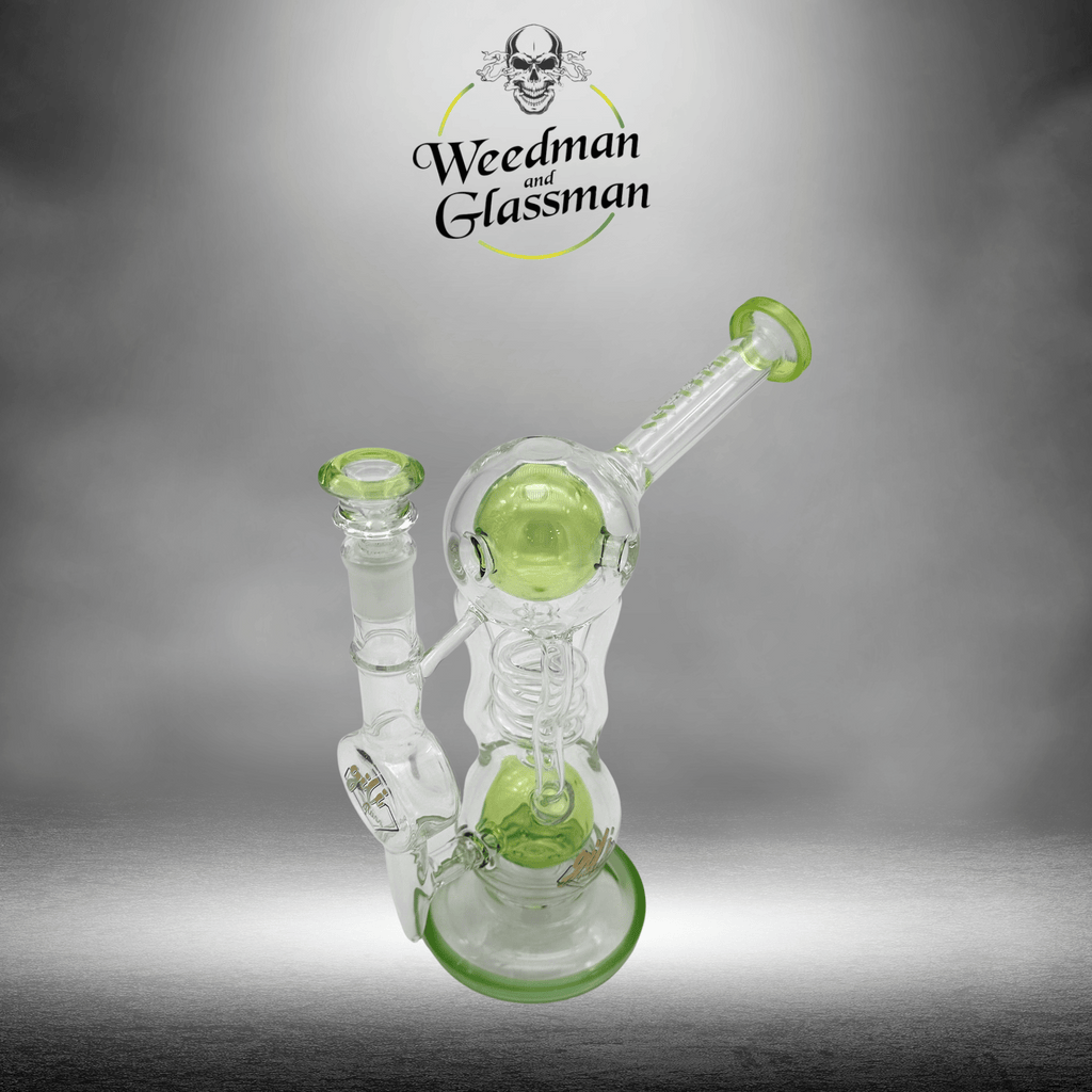 Gili Glass 2 Ball Science Glass Water Pipe