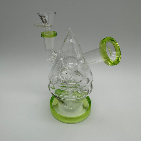 Martian Space Capsule Glass Recycler Water Pipe
