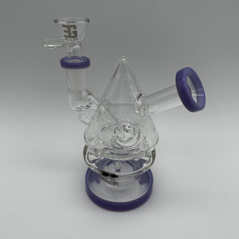 Martian Space Capsule Glass Recycler Water Pipe