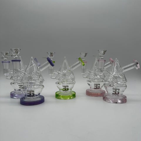 Martian Space Capsule Glass Recycler Water Pipe
