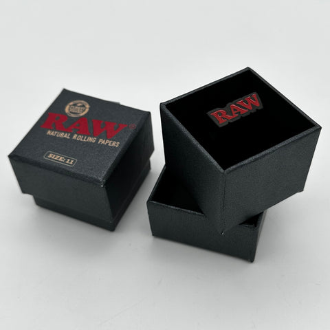 Raw Ring Black Finish