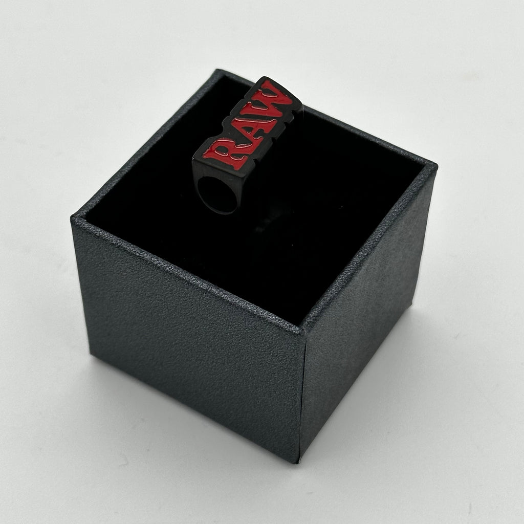 Raw Ring Black Finish