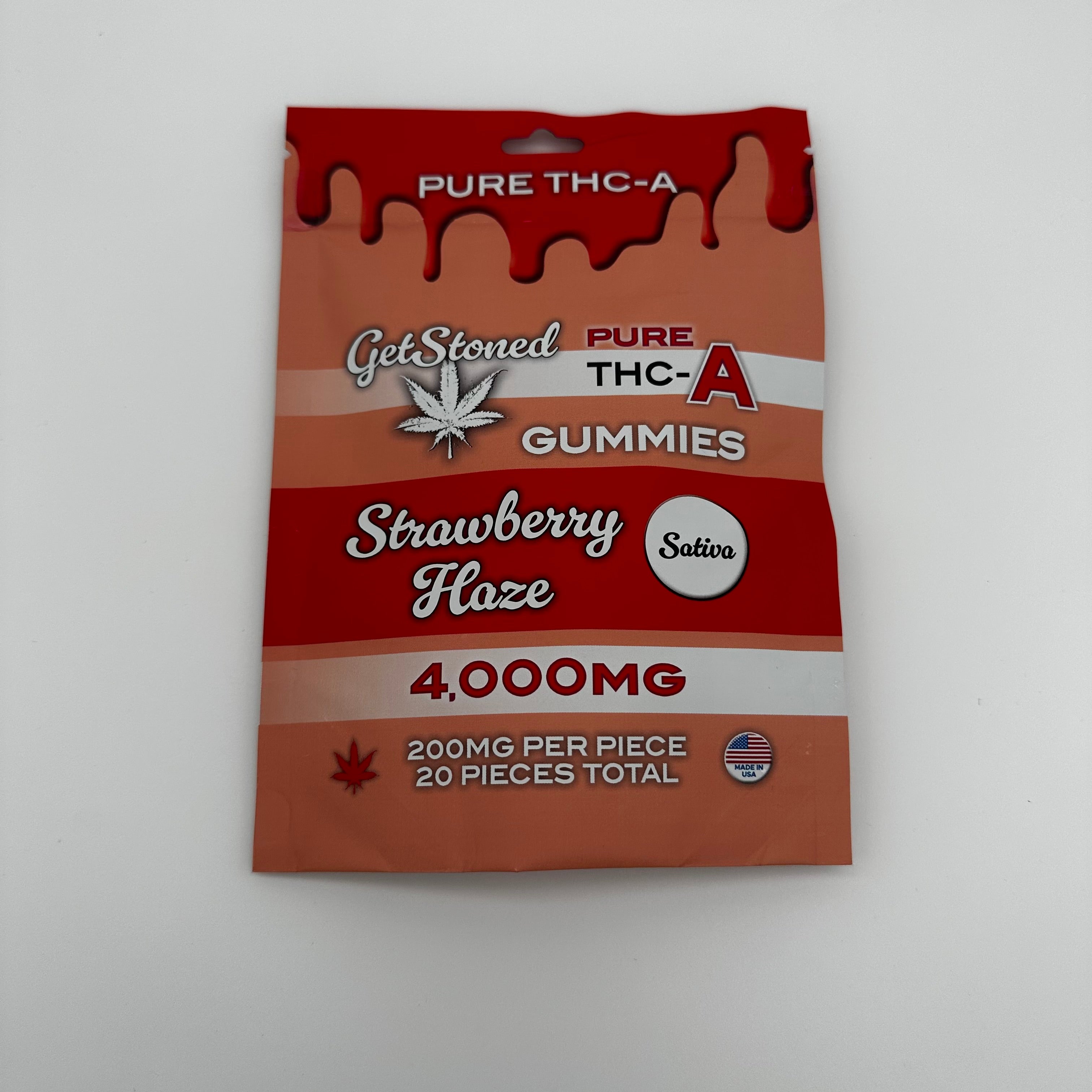 Get Stoned Gummies 4,000mg 20 Count