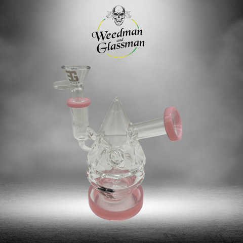 Martian Space Capsule Glass Recycler Water Pipe