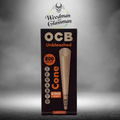 OCB unbleached virgin king size cone 800 box