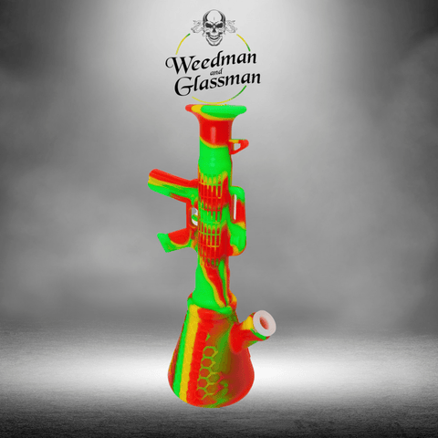 Silicone AK47 Water Pipe - 1 Piece